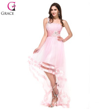 Grace Karin Fashion Grils Um ombro rosa Prom Dresses CL3829